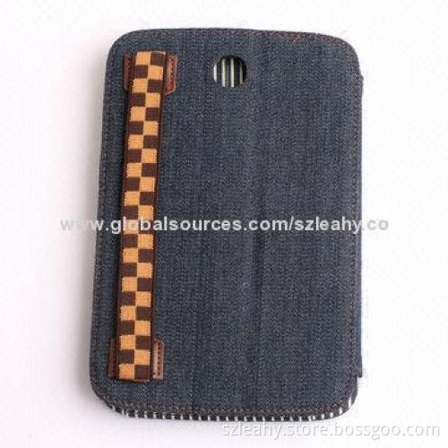 Denim material casual case for iPad